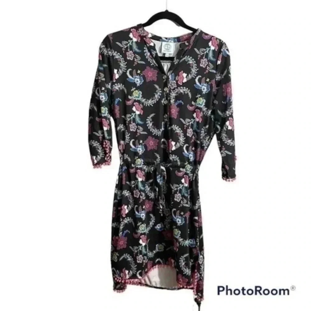 Tracy Negoshian printed dress XS